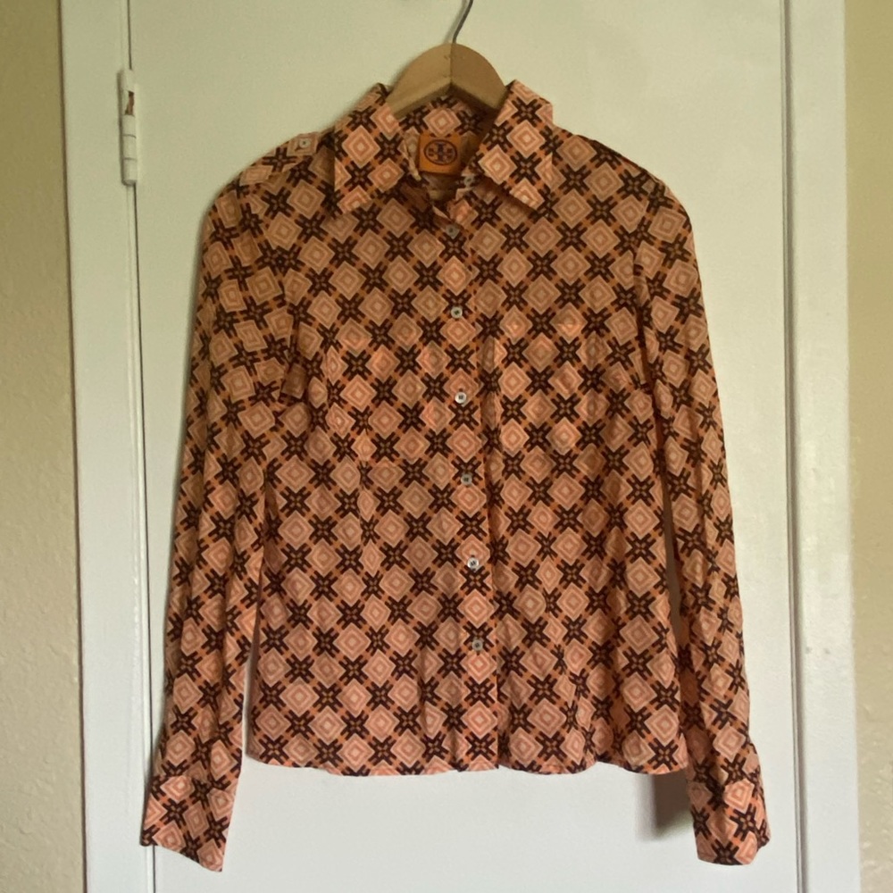 Button Down Tory Burch Blouse